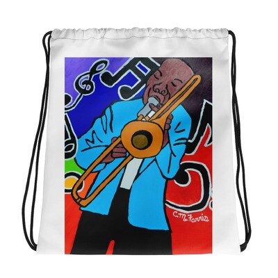 Jazz It Up Drawstring Bag