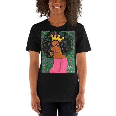 Black Queen Short-Sleeve Unisex T-Shirt