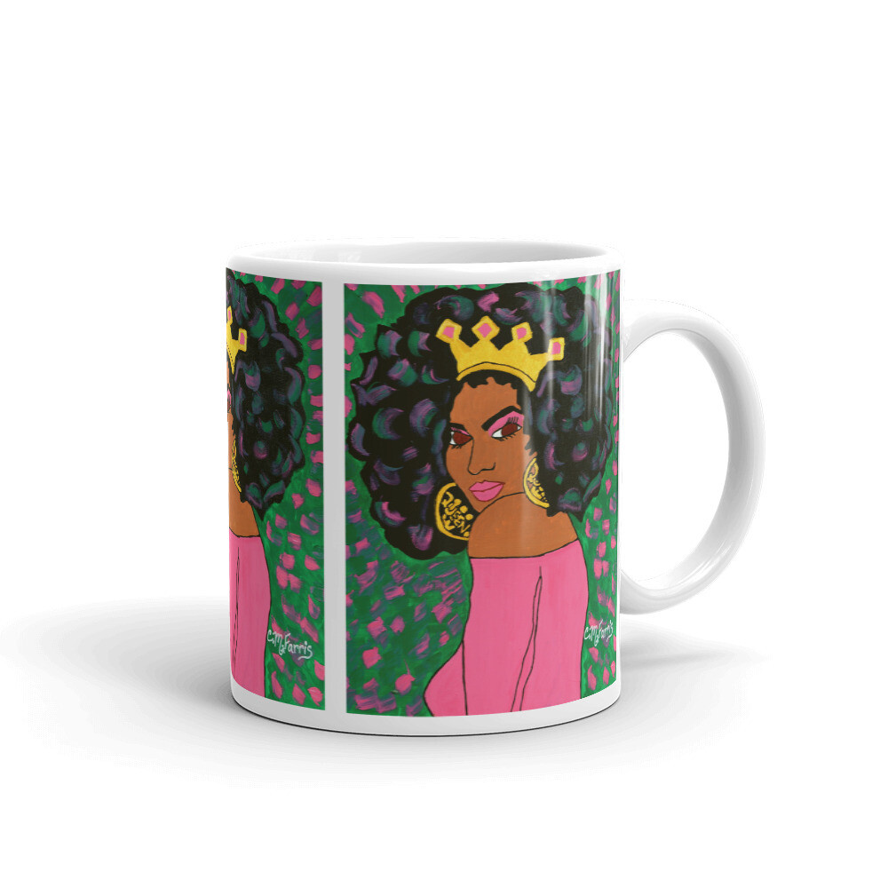 Black Queen Mug, Size: 11oz