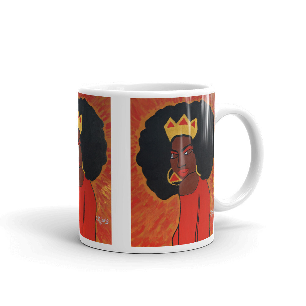 Fierce Queen Mug, Size: 11oz