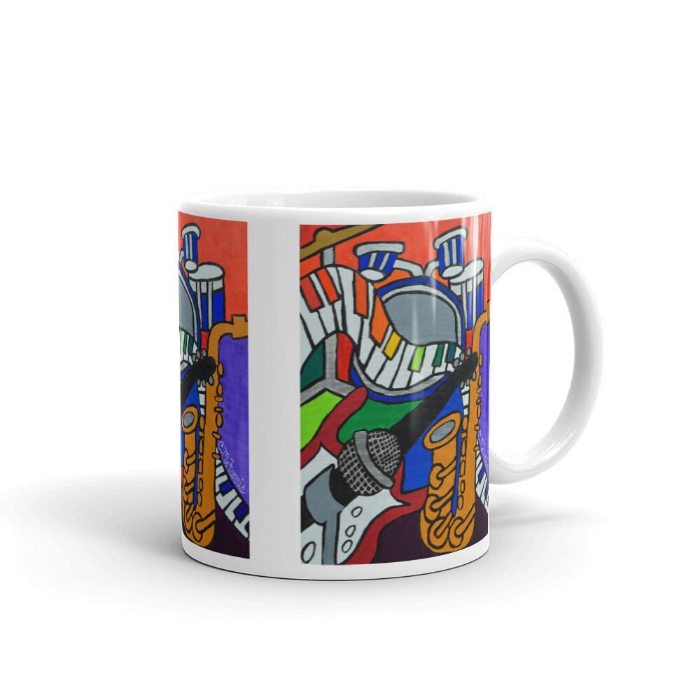 Music Vibes Mug, Size: 11oz