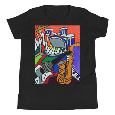 Music Vibes Youth Short Sleeve T-Shirt
