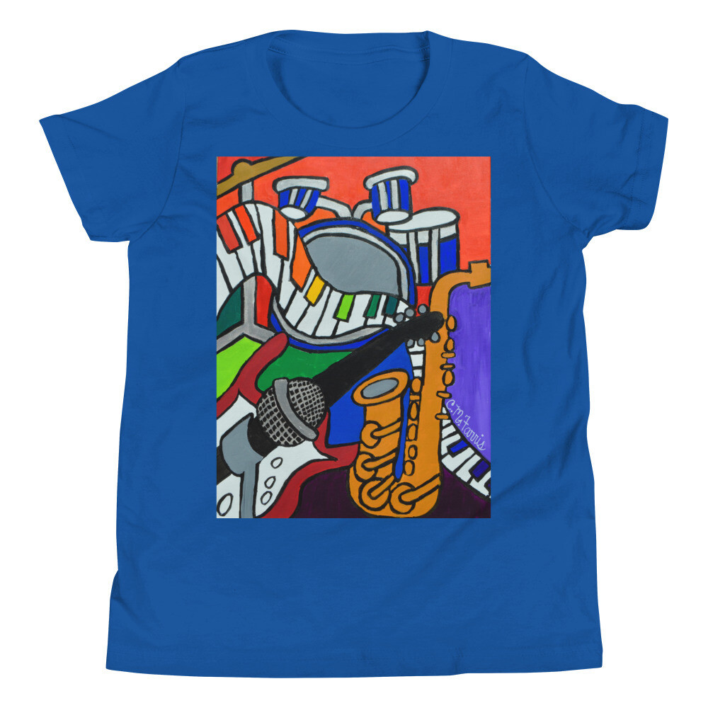 Music Vibes Youth Short Sleeve T-Shirt