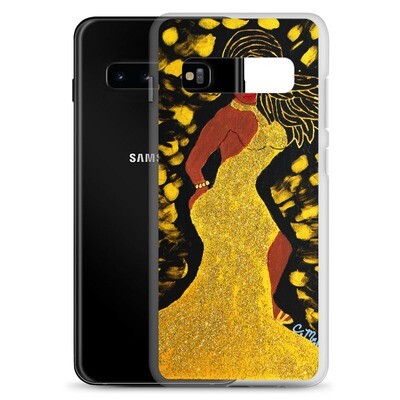 Golden Goddess Samsung Case