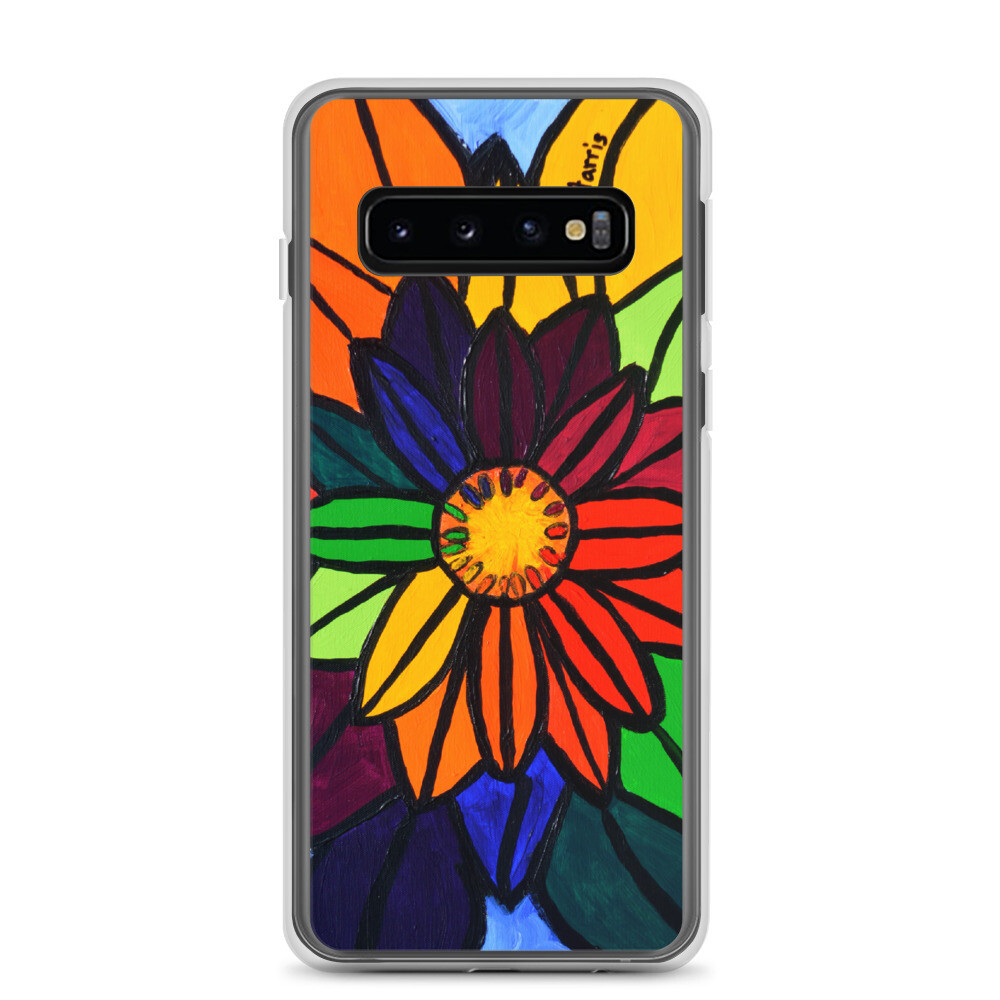 Rainbow Lotus 2 Samsung Case, Size: Samsung Galaxy S10