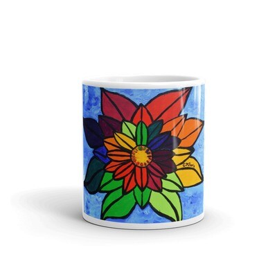 Rainbow Lotus 2 Mug