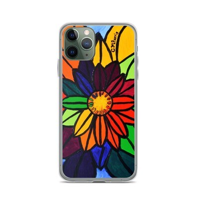 Rainbow Lotus 2 iPhone Case