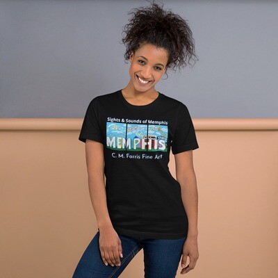 Sights &amp; Sounds of Memphis Short-Sleeve Unisex T-Shirt