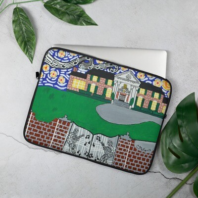 Memphis Nights over Graceland Laptop Sleeve
