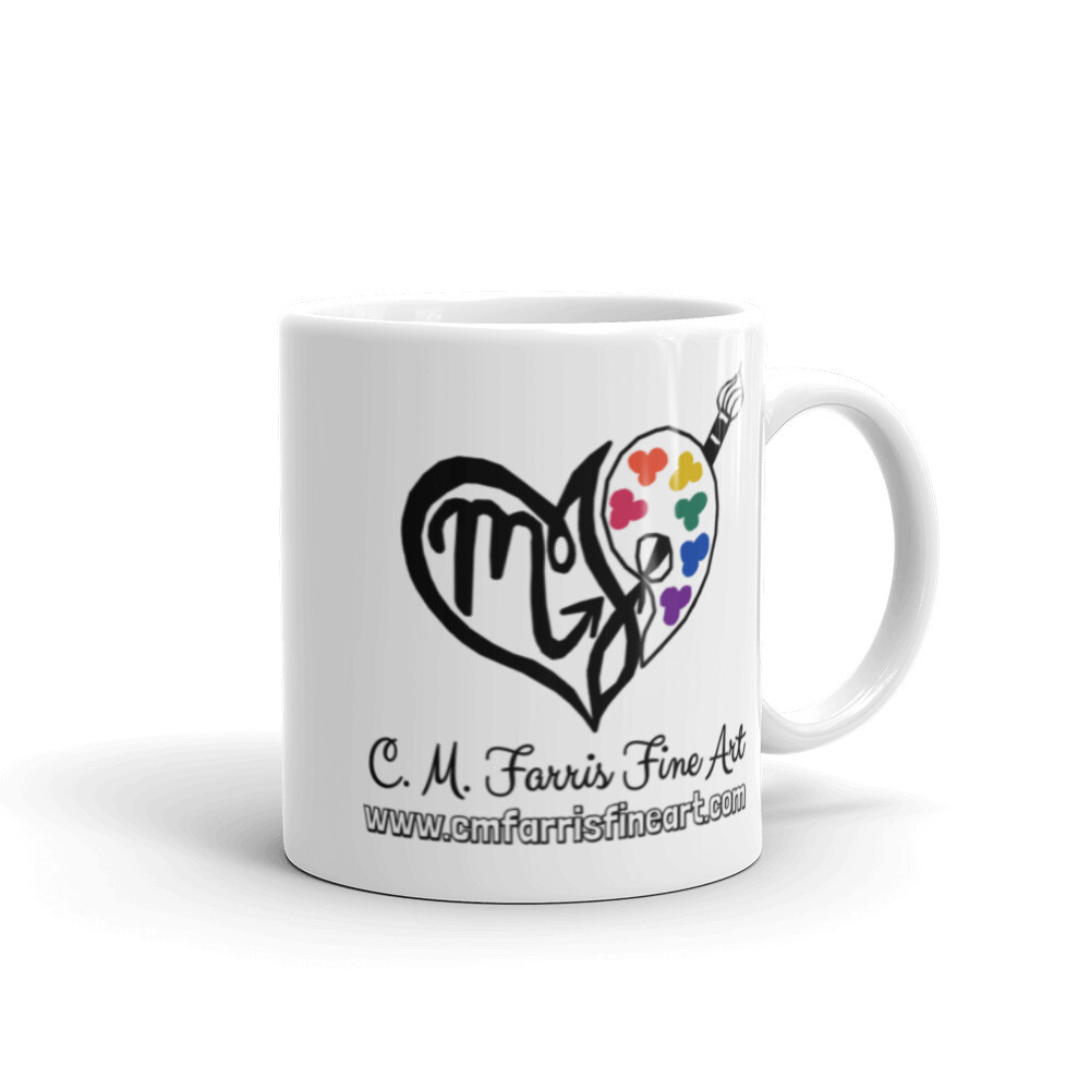  C. M. FARRIS FINE ART Mug, Size: 11oz