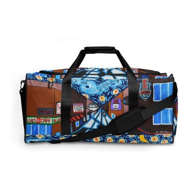 Memphis Nights on Beale Street Duffle bag