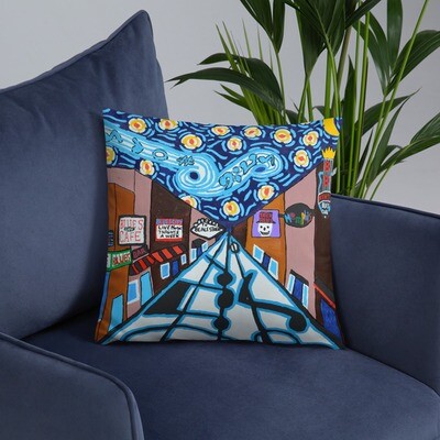  Memphis Nights On Beale Streer Basic Pillow