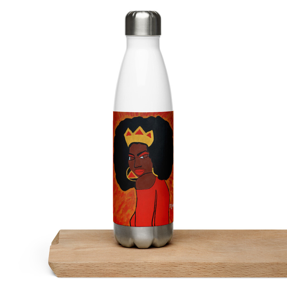 Fierce Queen Stainless Steel Water Bottle