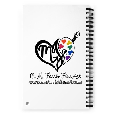 Fierce Queen Spiral notebook
