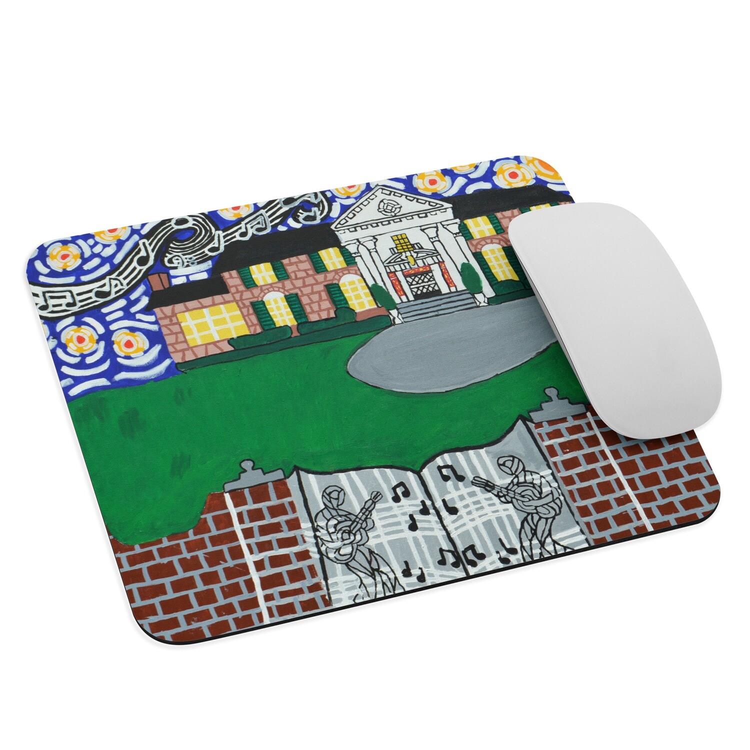 Memphis Nights over Graceland Mouse pad