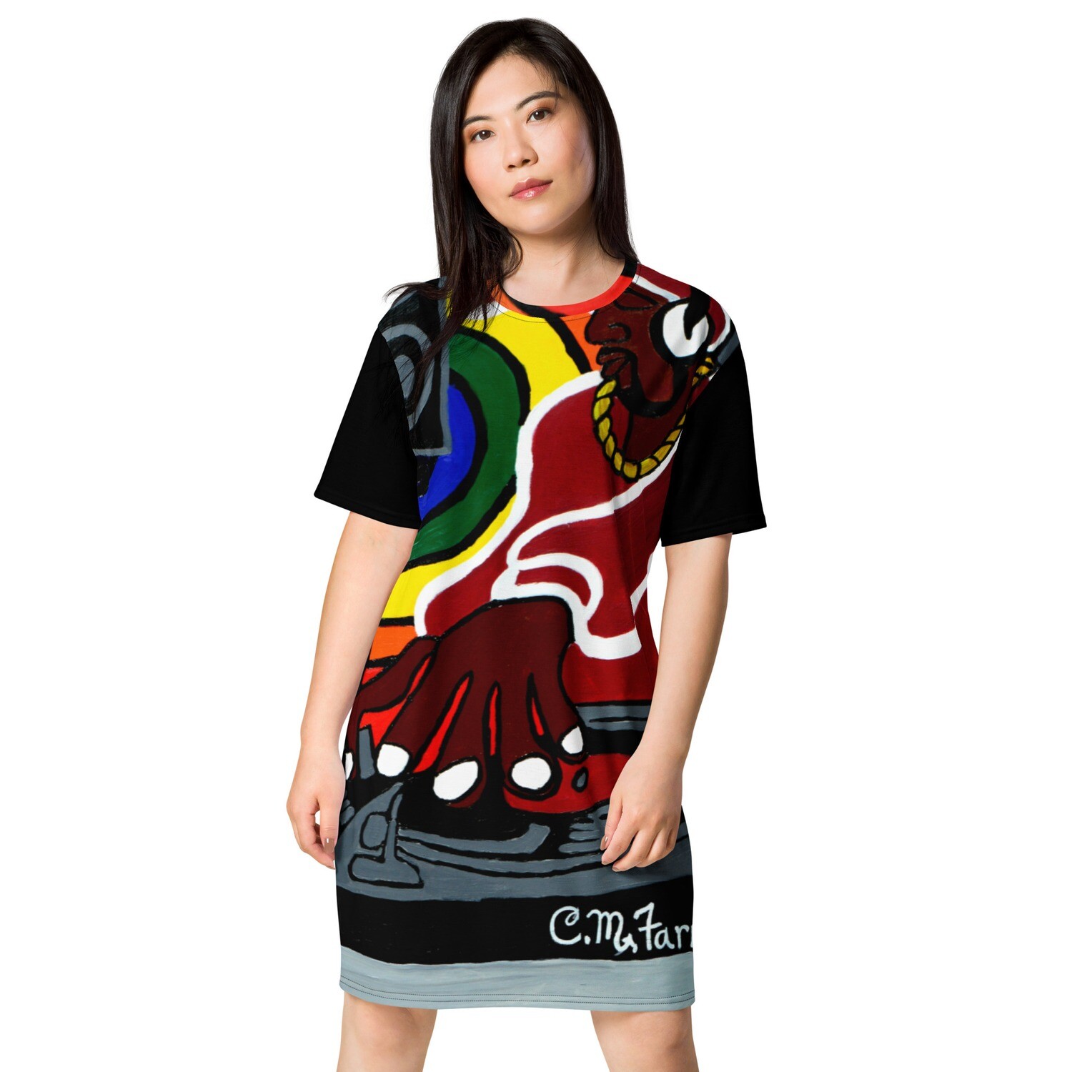 Move the Crowd T-shirt dress