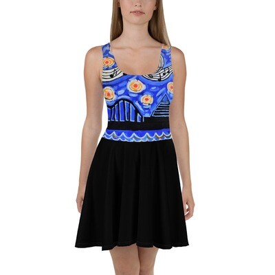 Memphis Nights Skater Dress
