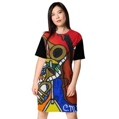 Music Vibes #2 T-shirt dress