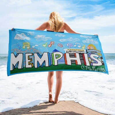 Sights and Sounds of Memphis Towel