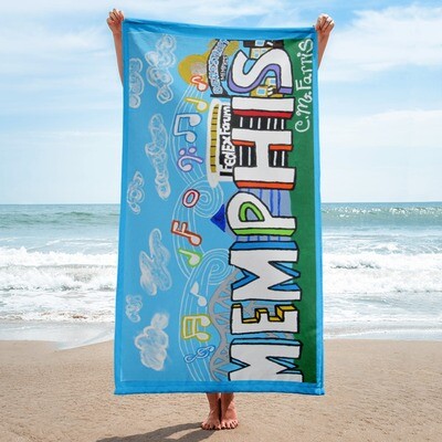 Sights and Sounds of Memphis Towel