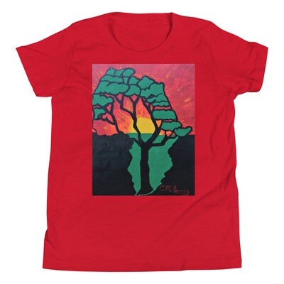 Wakanda Forever Youth Short Sleeve T-Shirt