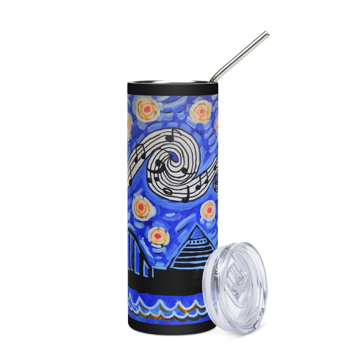 Memphis Nights Stainless steel tumbler