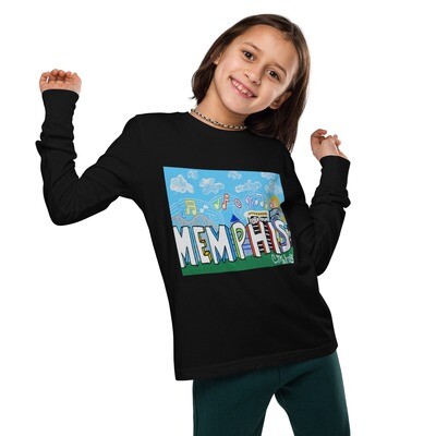 Gir's Youth long sleeve tee