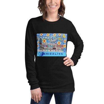 Grind City Nights Women's Long Sleeve Tee