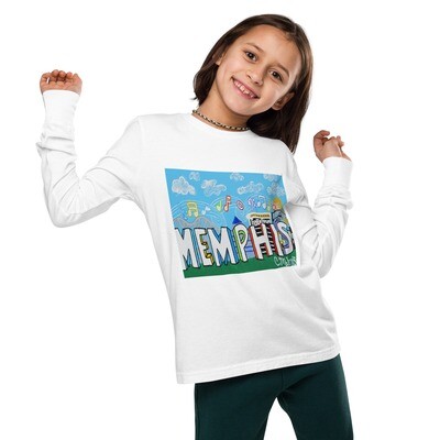 Gir's Youth long sleeve tee