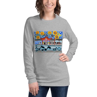 Stax Music Nights Womens Long Sleeve Tee