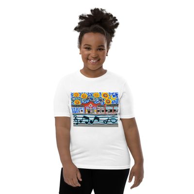 Stax Music Nights Girls Youth Short Sleeve T-Shirt