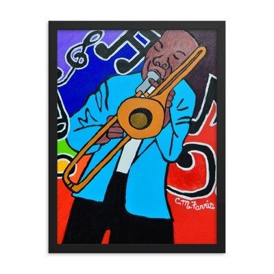 Jazz It Up 18X24 Framed Print