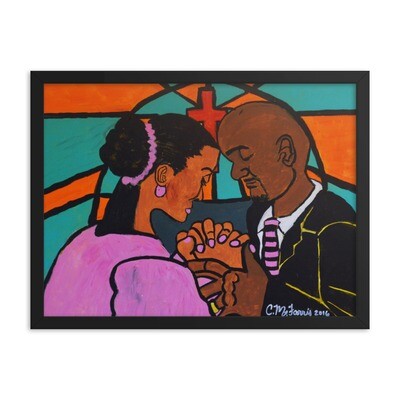 Power of Prayer 18X24 Framed Print