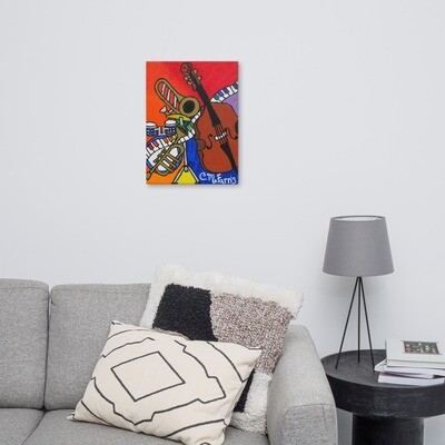 Music Vibes #2 Canvas Print