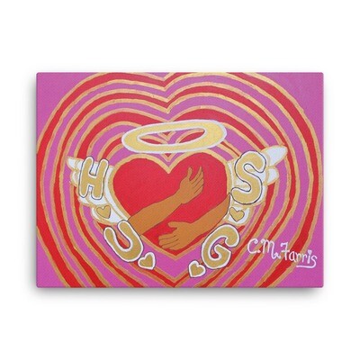H.U.G.S. For My Angel 18x24 Canvas