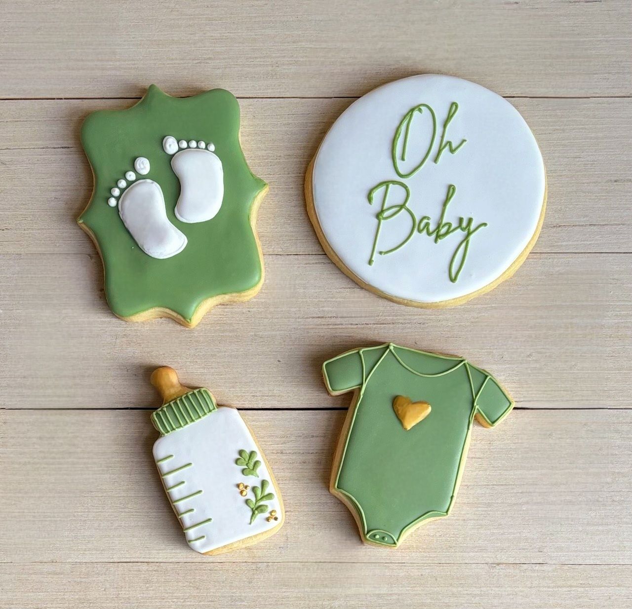 Oh Baby Iced Sugar Cookie Gift Set