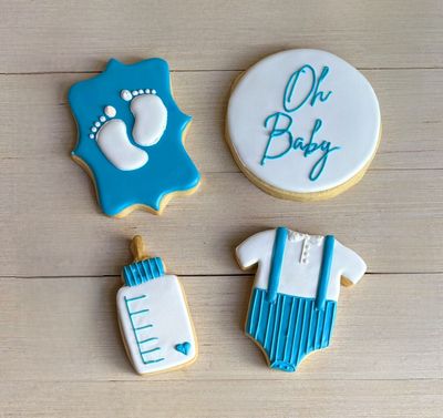 Oh Baby Iced Sugar Cookie Gift Set