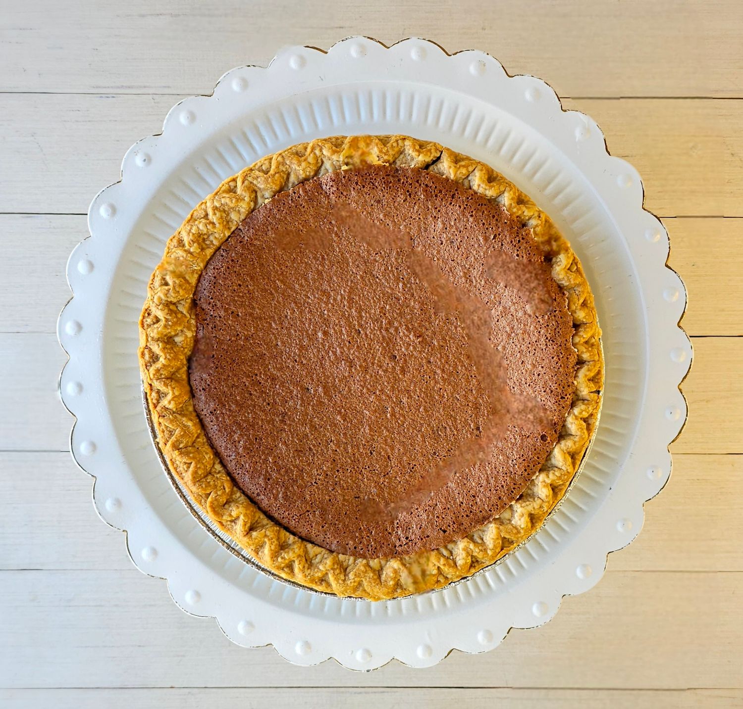 Chocolate Chess Pie