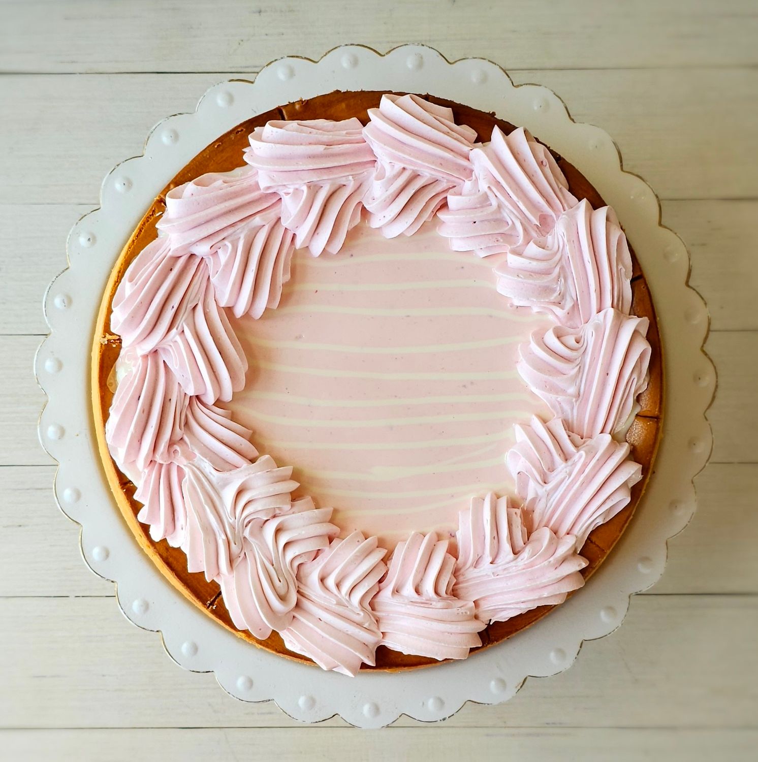 Layered Strawberry Cake