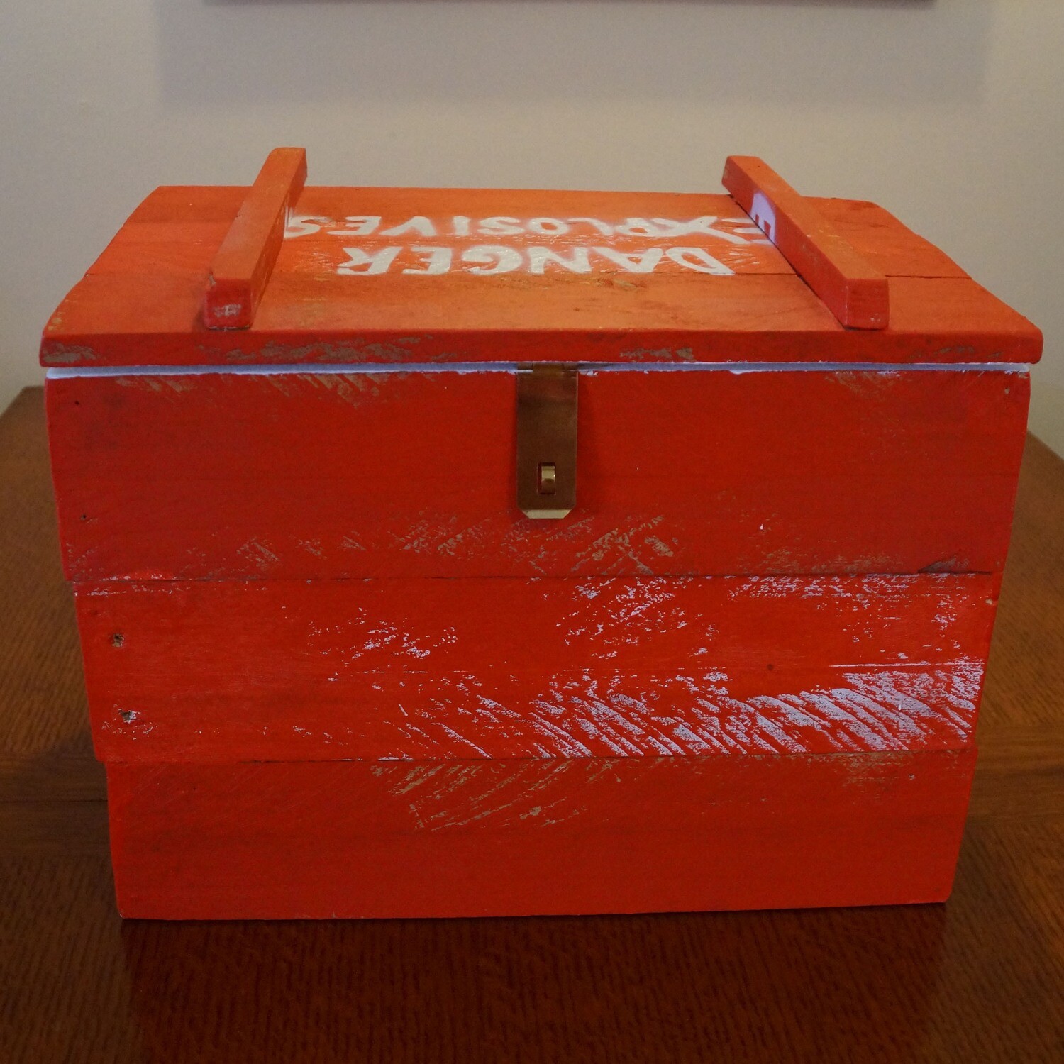 Replica Aussie WW II era ammo crate - Serial No. 002