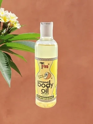 COCONUT BODY OIL FRANGIPANI 250ml