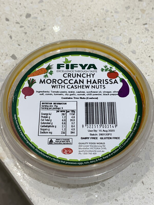 Crunchy Morrocan Harissa