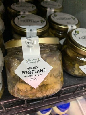 Eggplant w Garlic & Herbs