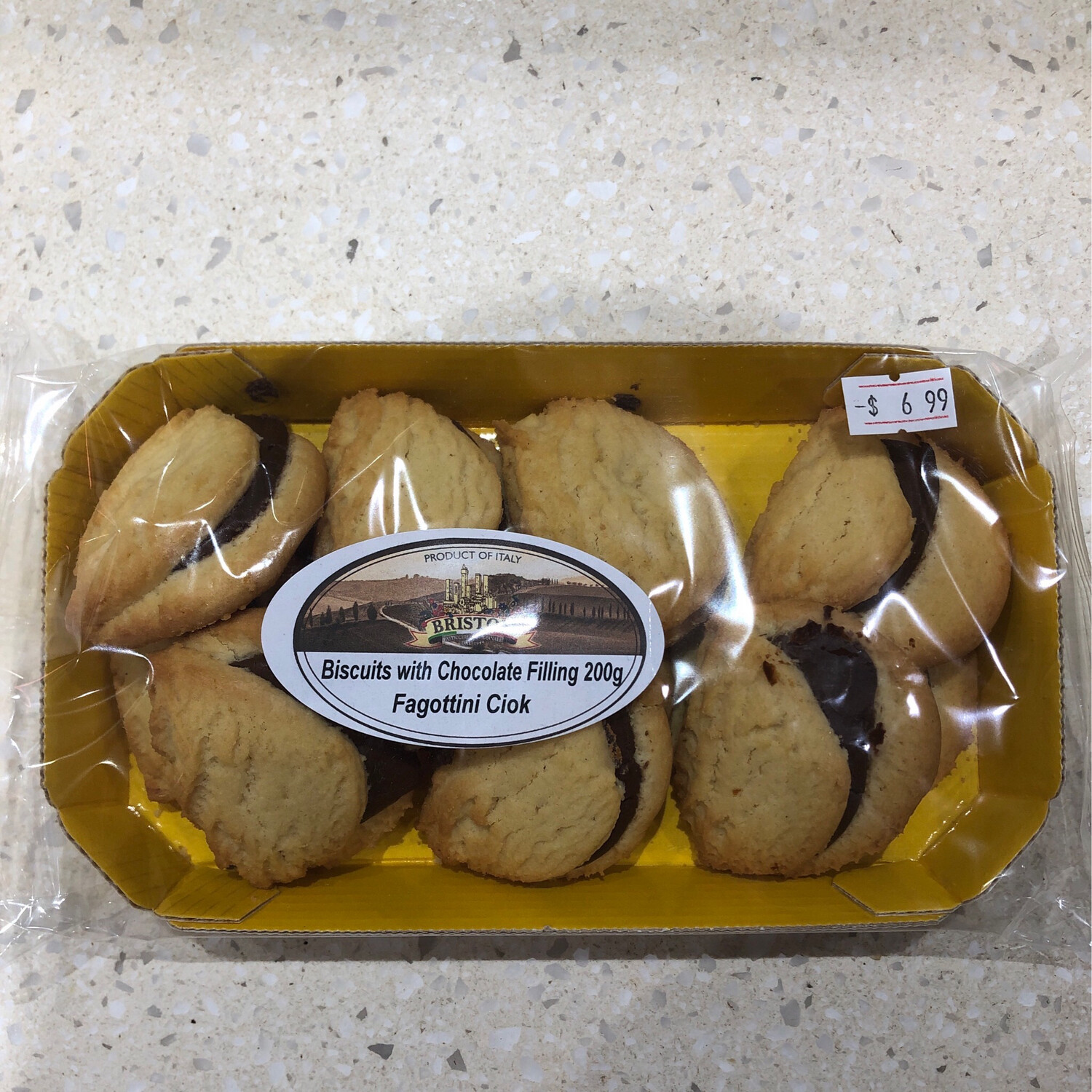 Biscuits With Chocolate Filling 200g