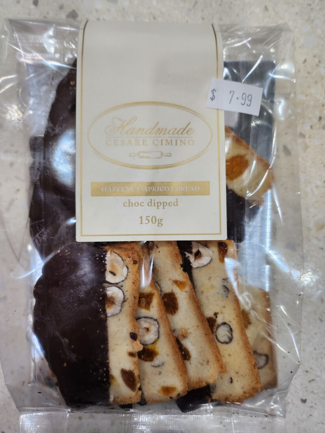 Hazelnut or Apricot Bread (150g)