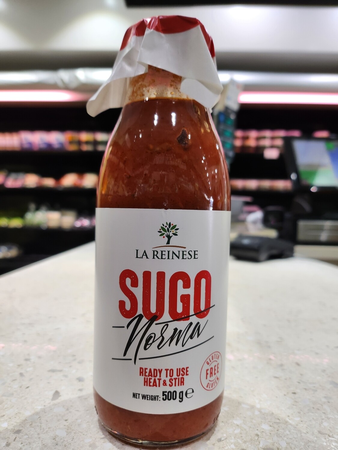 GF Tomato Sauce w Eggplants