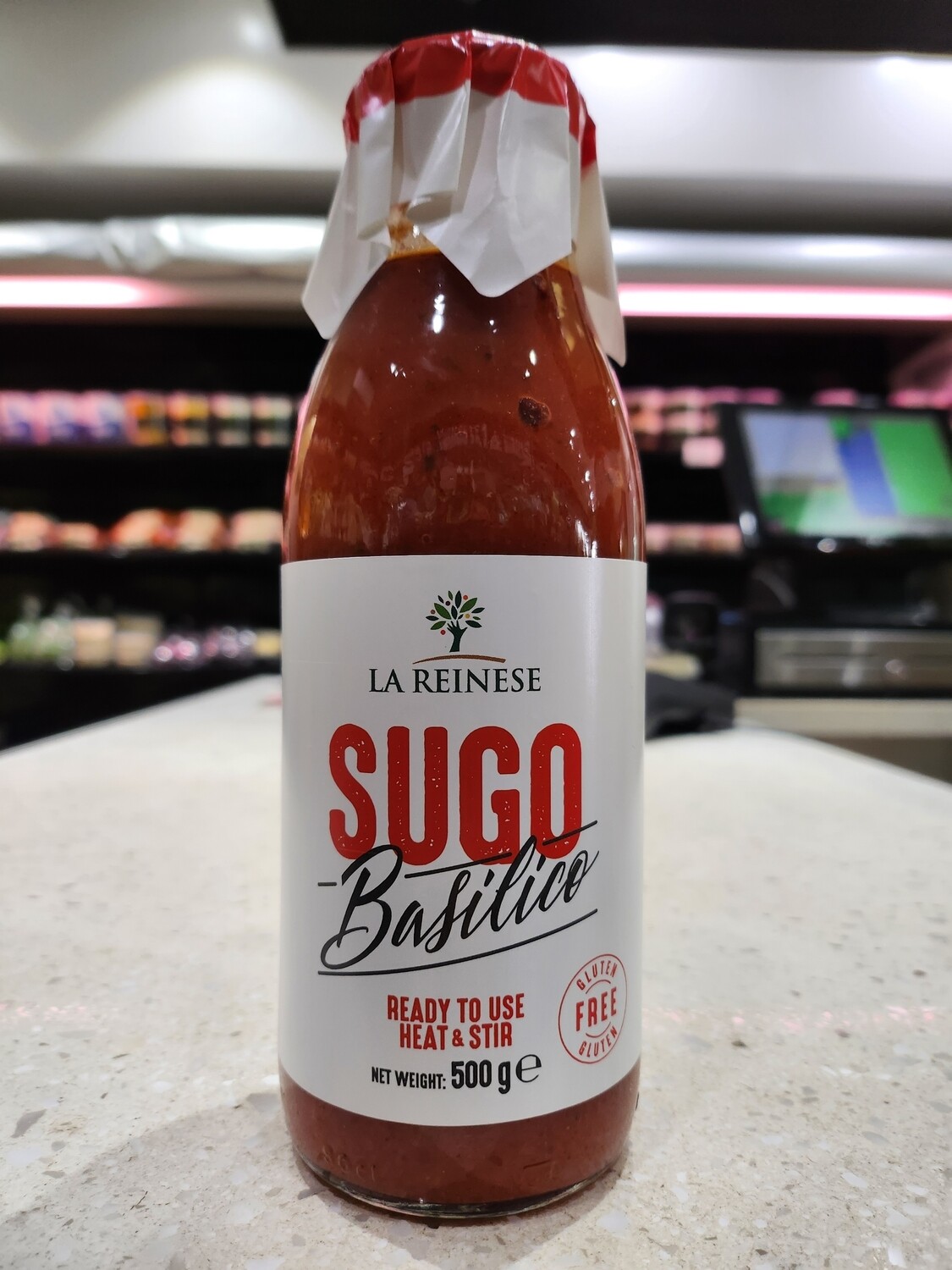 GF Tomato Sauce w Basil