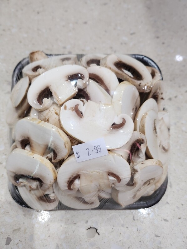 Sliced Button Mushroom