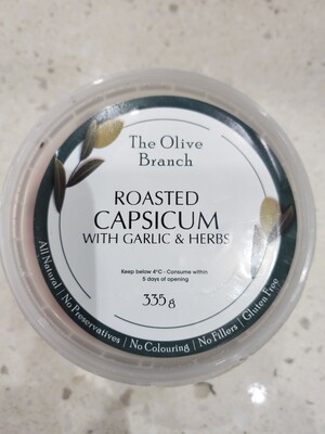 OB Roasted Capsicum w Garlic &Herbs