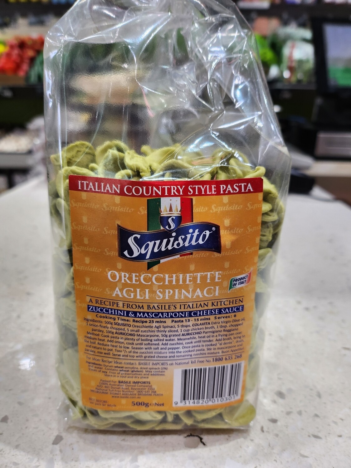 Squisito Agli Spinaci